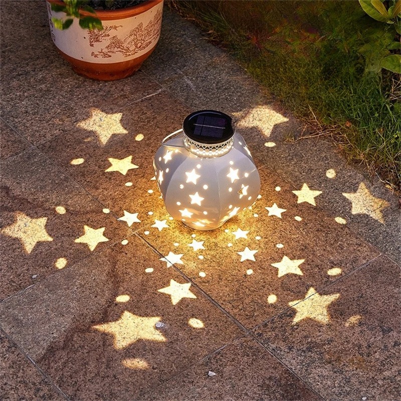 Photocell Outdoor Lighting - Lampe projecteur étoile de jardin, lampes