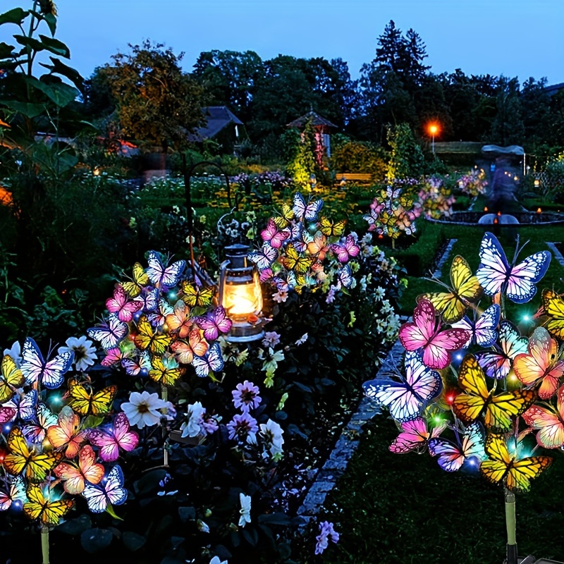 Photocell Outdoor Lighting - Le jardin solaire de papillon de