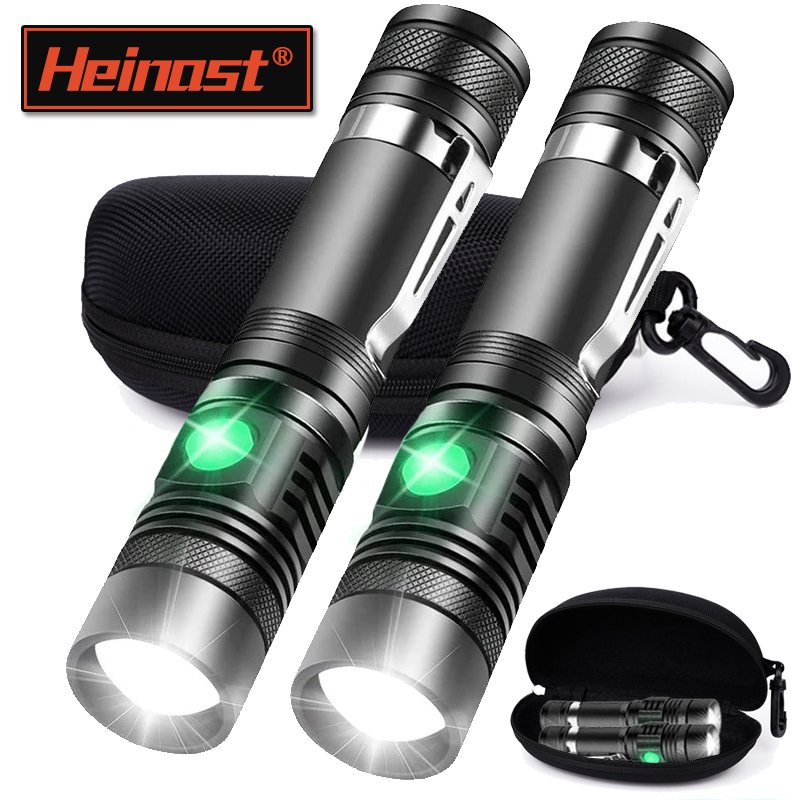 Outdoor Lighting On House - Lampe de poche portative T6 Rechargeable,