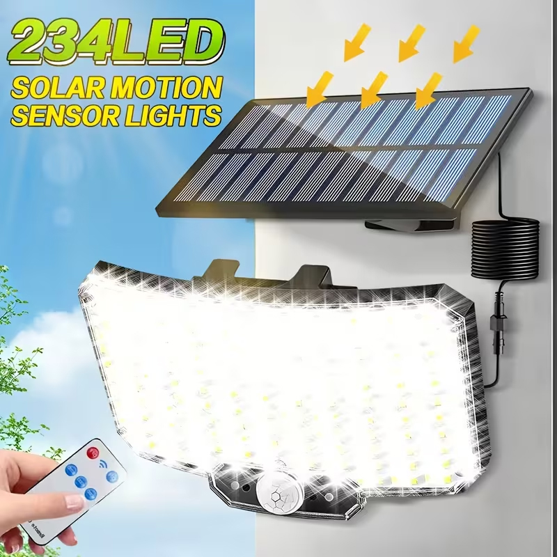 Outdoor Lighting Experts - Lampes solaires d'extérieur 100/234 LED, 3