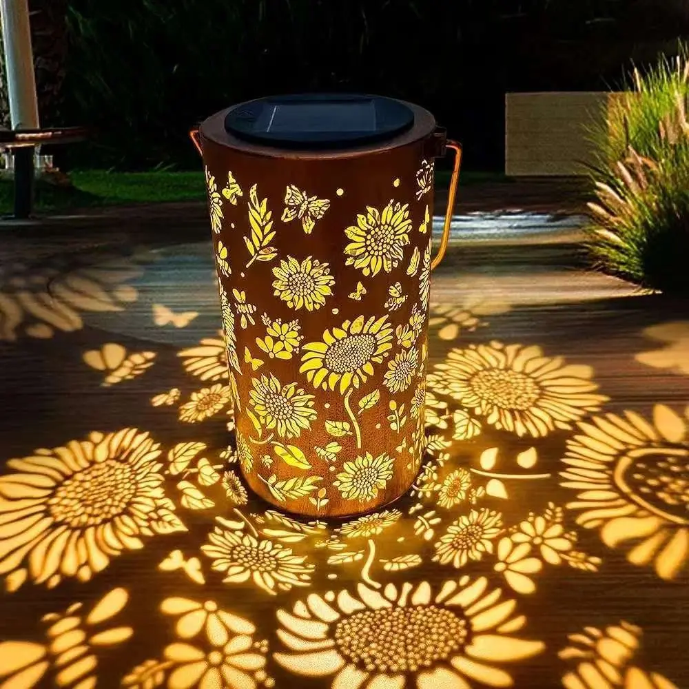 Outdoor Lighting Pathway - Lampe solaire extérieure imperméable à effet