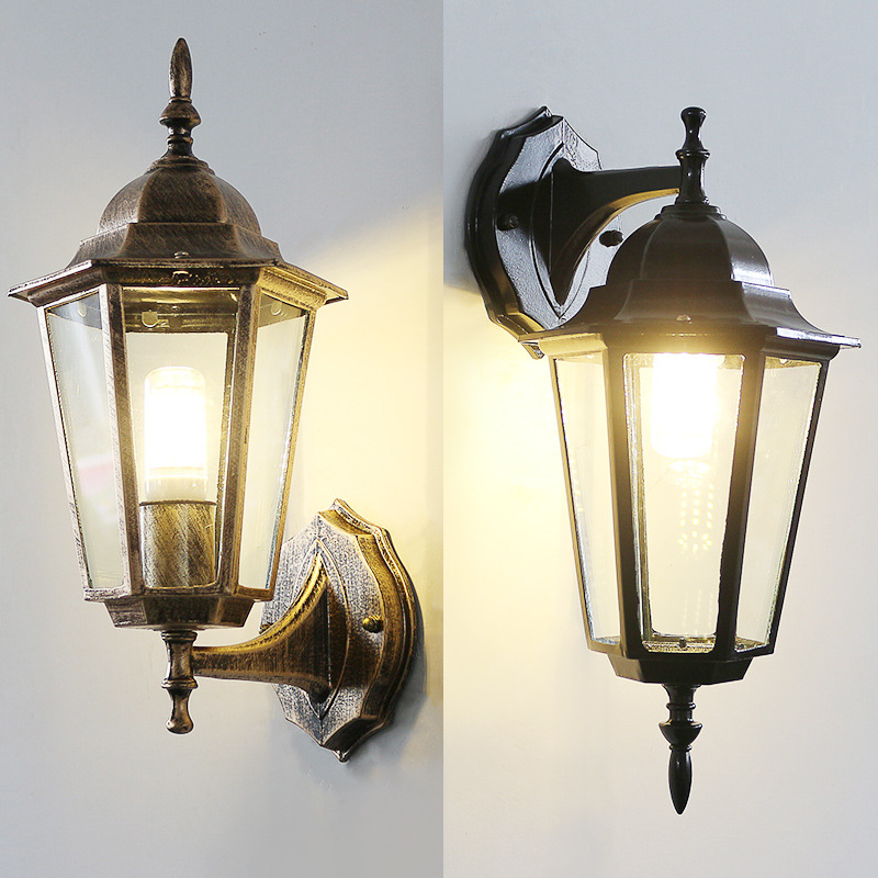 Outdoor Lighting On House - Applique Murale LED Rétro de Style