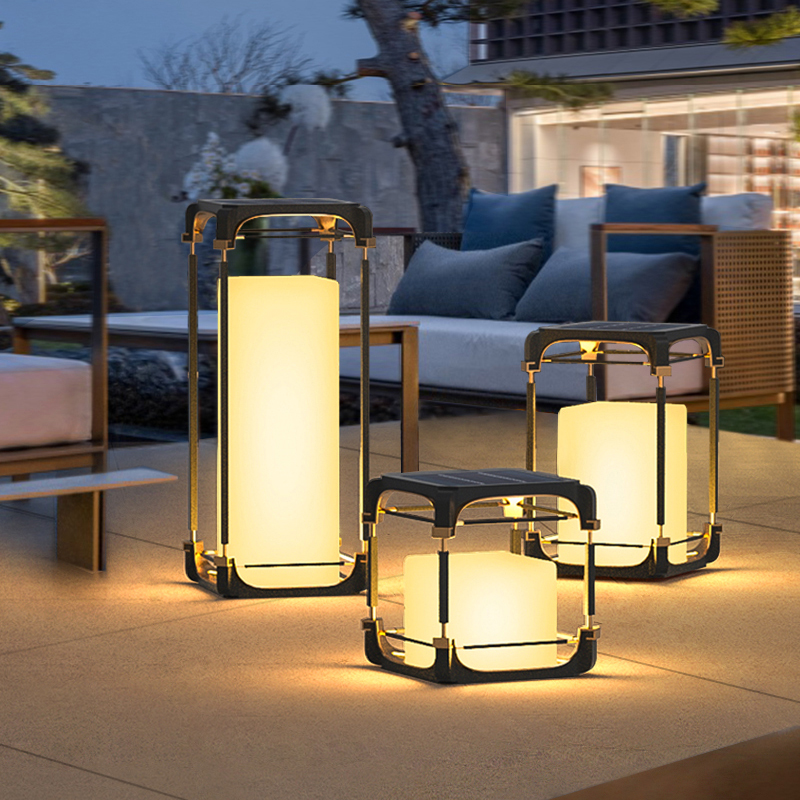 Outdoor Lighting Art - Lampe de sol lumineuse, éclairage solaire