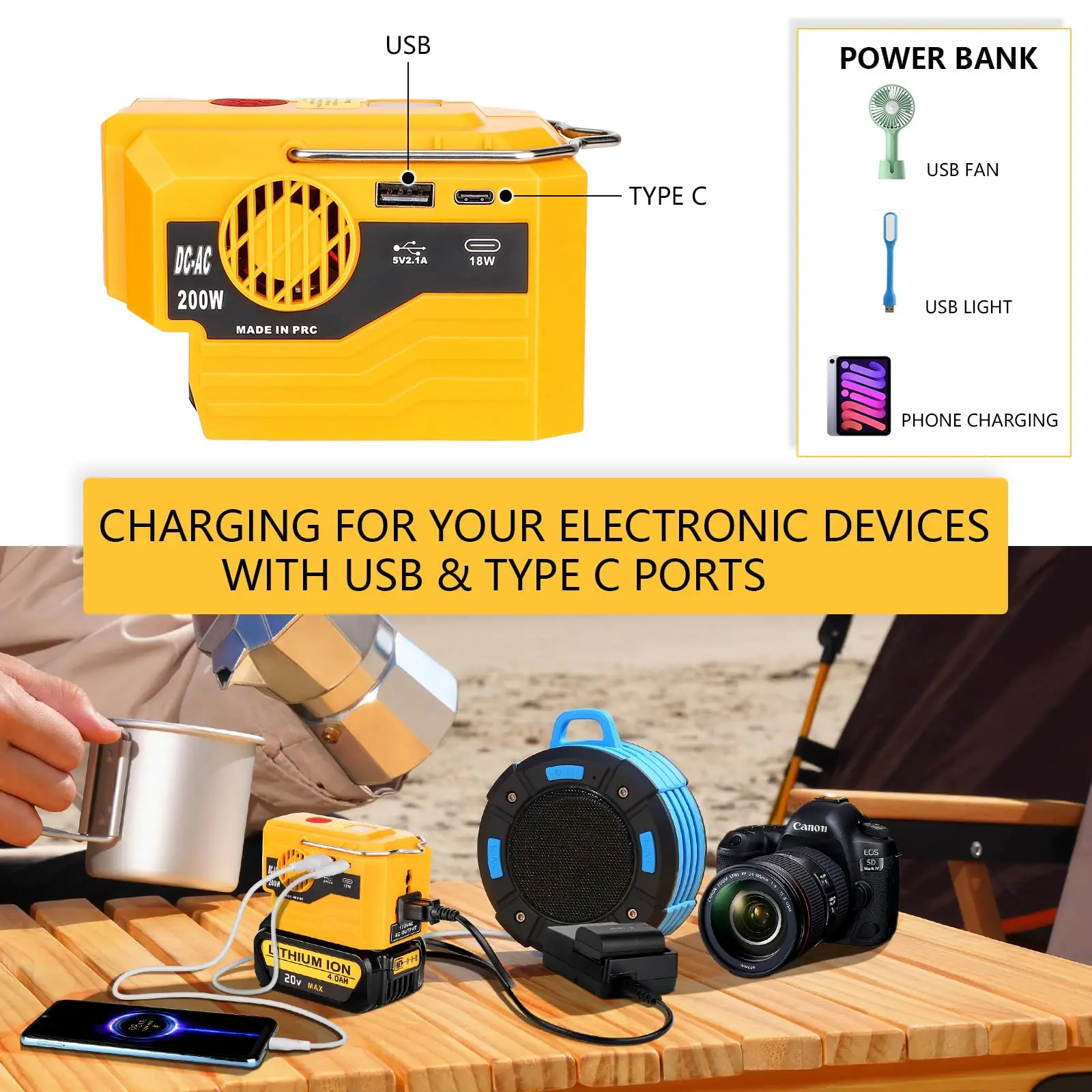 Générateur d'énergie portable  - Outdoor Lighting Battery Powered avis et prix