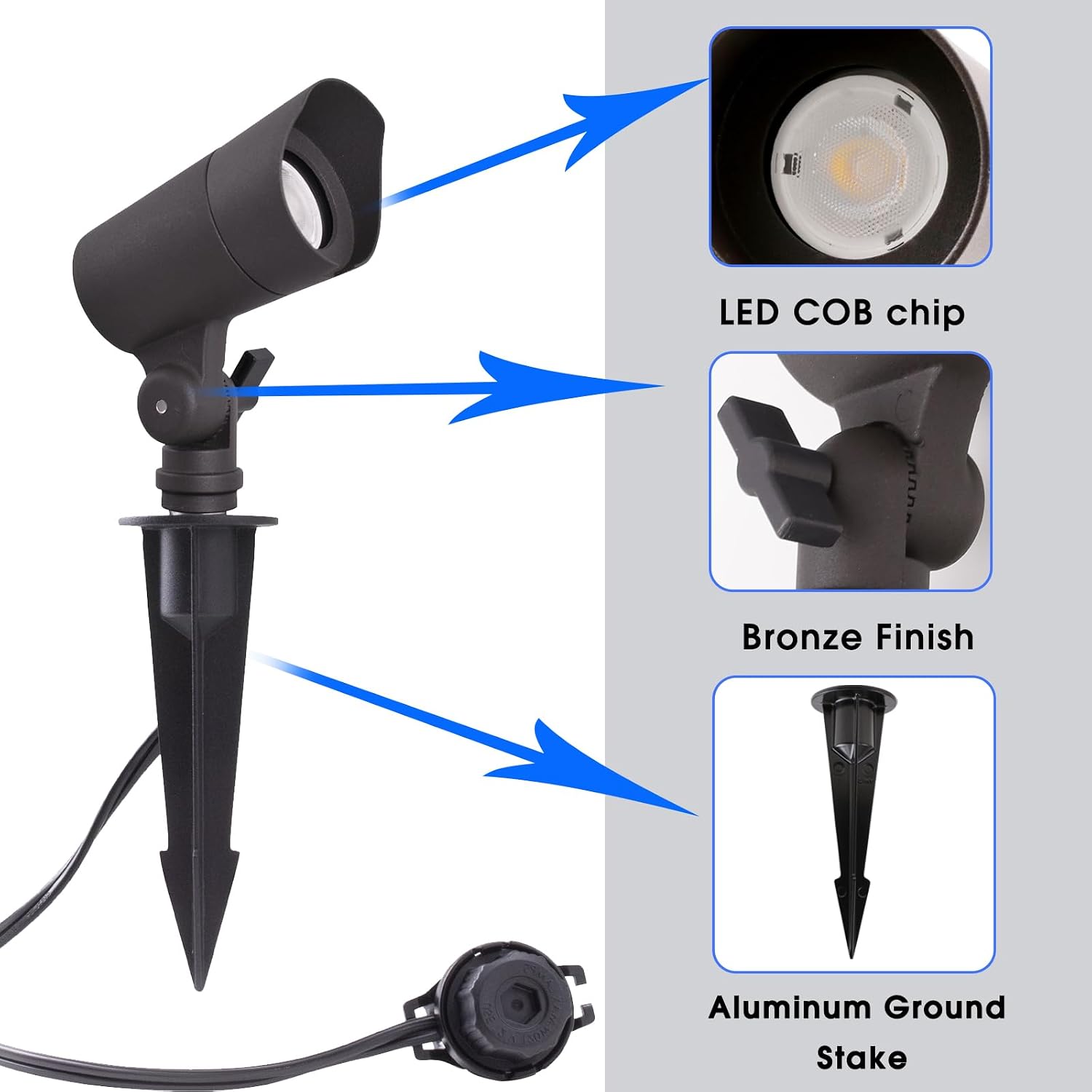 Lampes LED paysagères basse te - Outdoor Lighting Pathway avis et prix