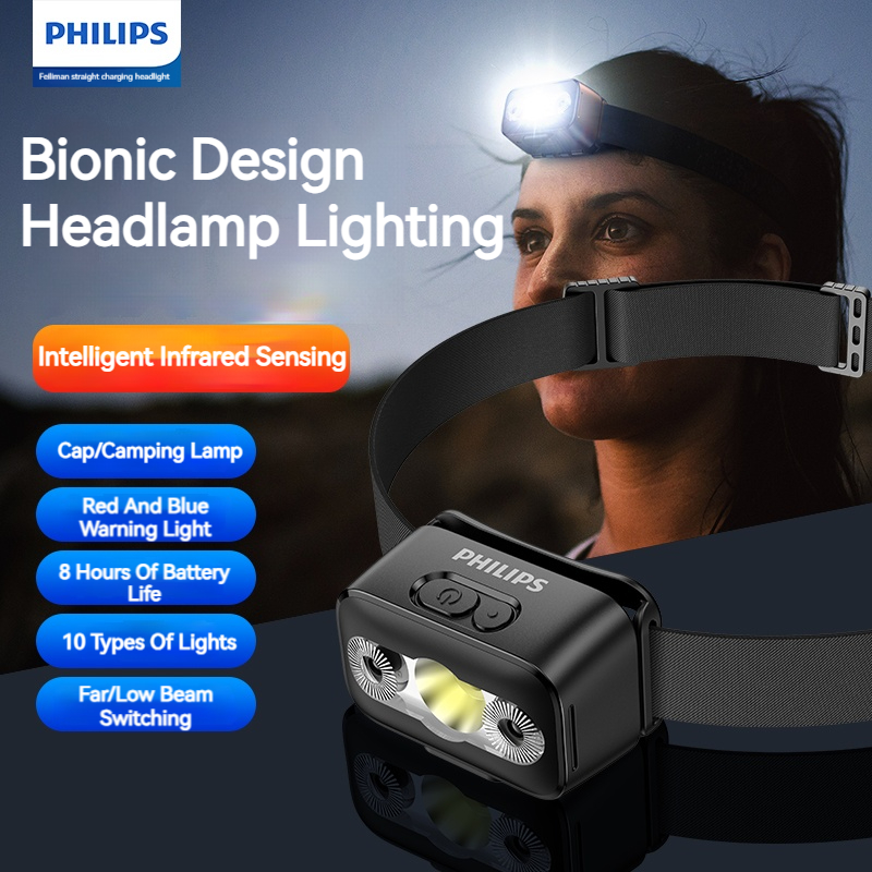 Philips LED lampe frontale cap - Outdoor Lighting Globes avis et prix