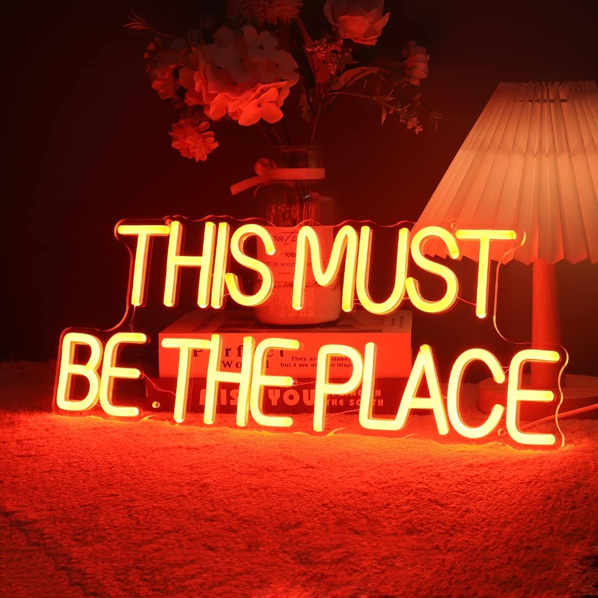 Enseigne néon LED « THIS MUST  - Outdoor Lighting Quotes avis et prix