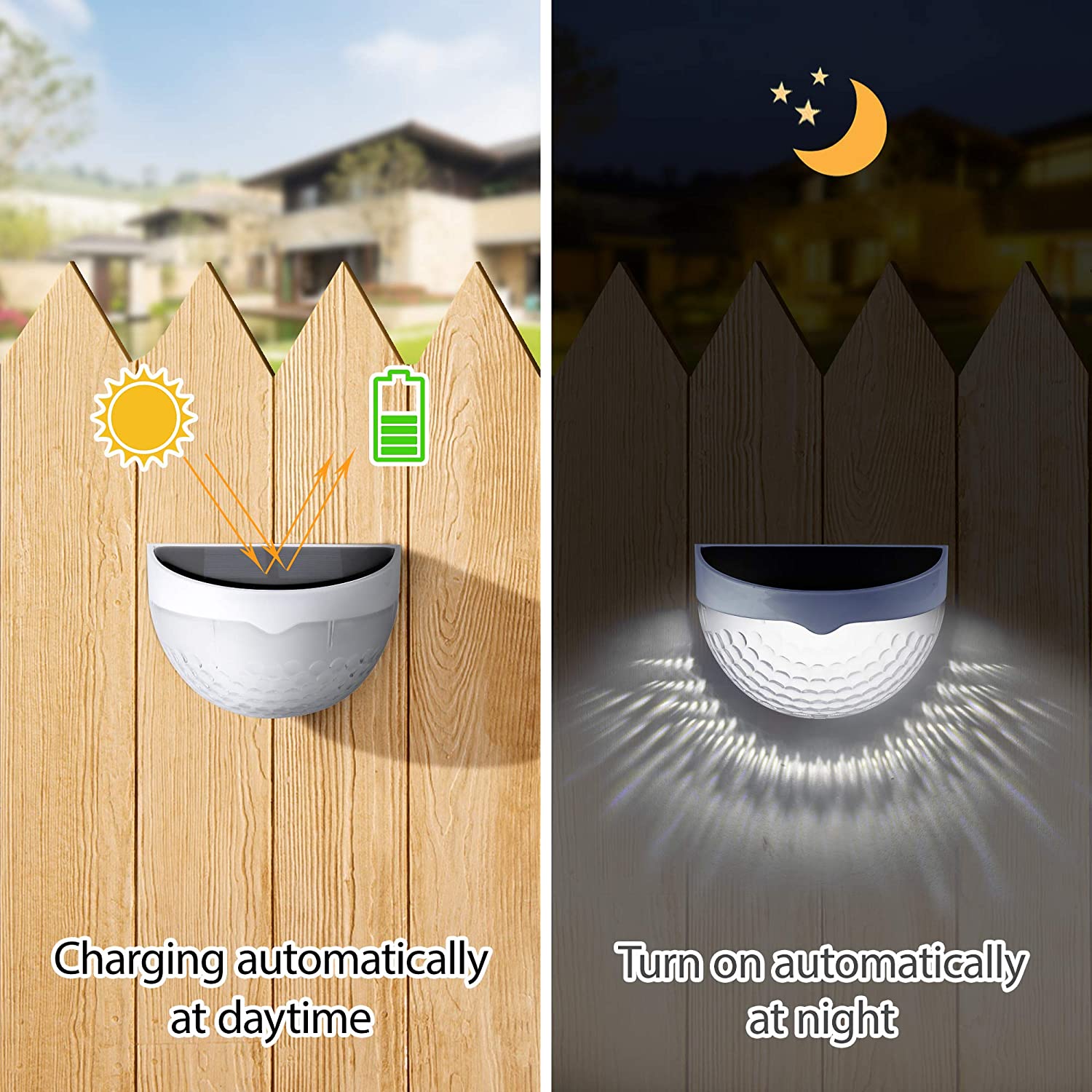 Lampes solaires LED pour extér - Photocell Outdoor Lighting avis et prix