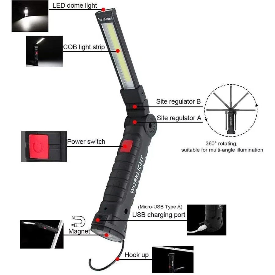 Lampe de poche LED Portable av - Outdoor Lighting Globes avis et prix