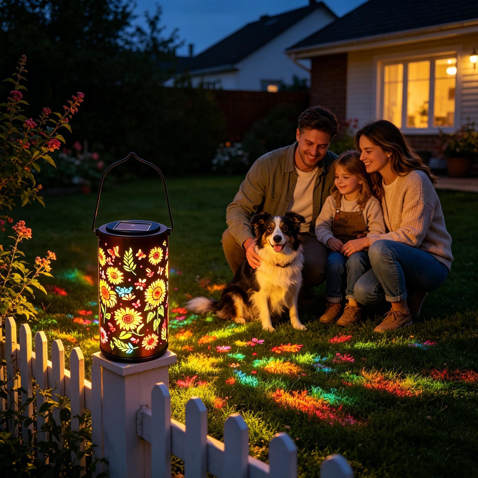 Lanterne solaire en forme de t - Outdoor Lighting Pathway avis et prix