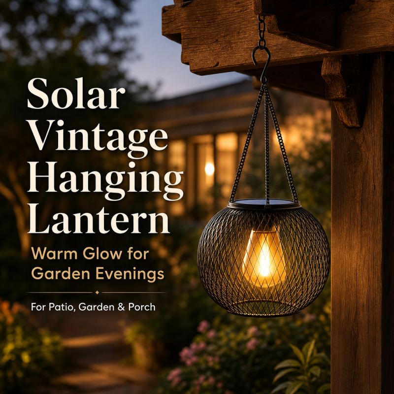 Lampe solaire LED suspendue po - Outdoor Lighting Design avis et prix