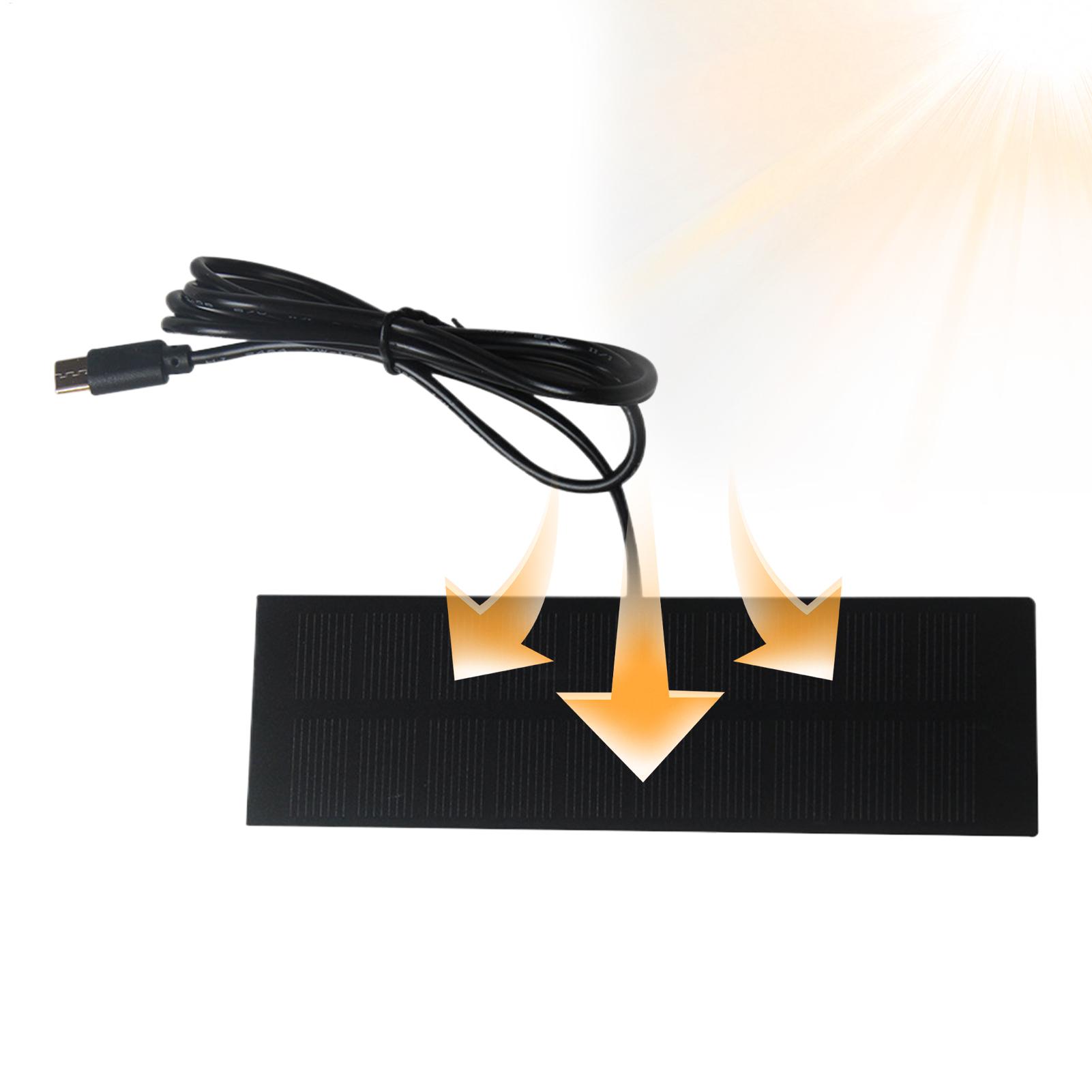 Panneau solaire portable 5W 5V - Photocell Outdoor Lighting avis et prix