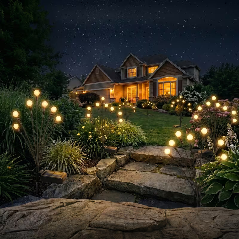 Lampes solaires à effet luciol - Outdoor Lighting Art avis et prix