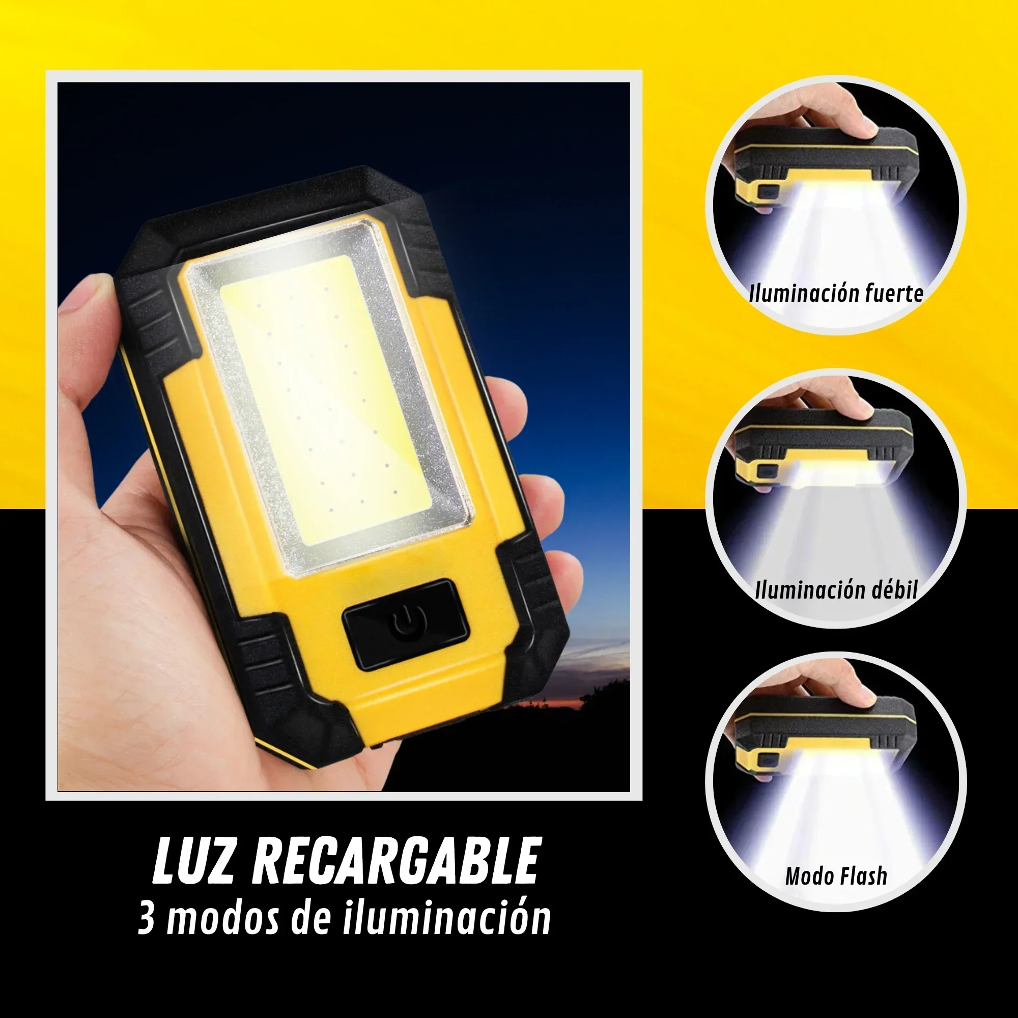 Lampe de travail rechargeable  - Outdoor Lighting Globes avis et prix