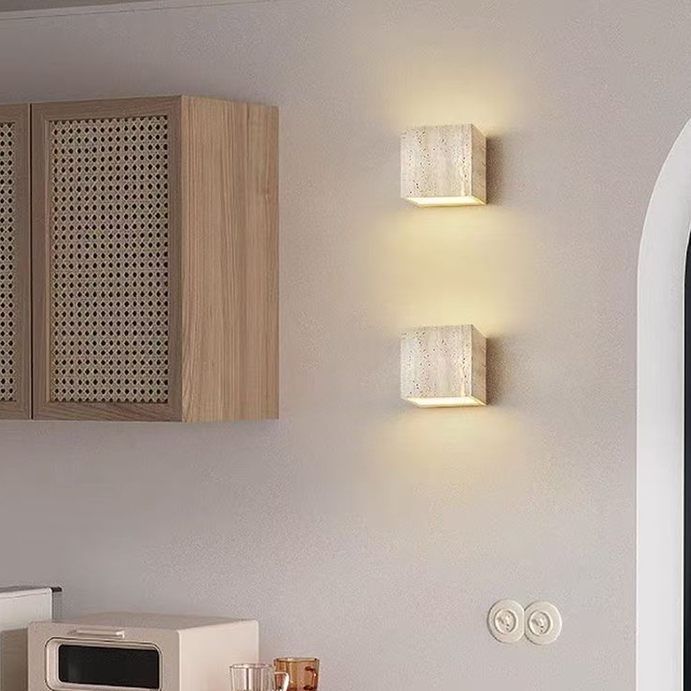 Lampe murale en pierre naturel - Outdoor Lighting On House avis et prix