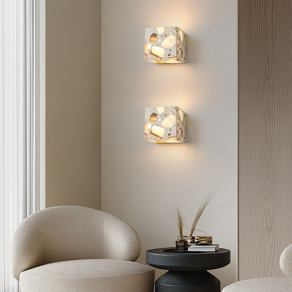 Lampe murale en pierre naturel - Outdoor Lighting On House avis et prix