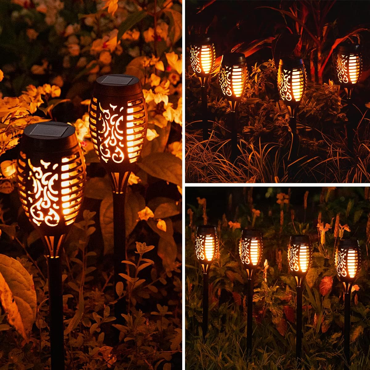 Lot de 10 torches solaires d'e - Outdoor Lighting Art avis et prix