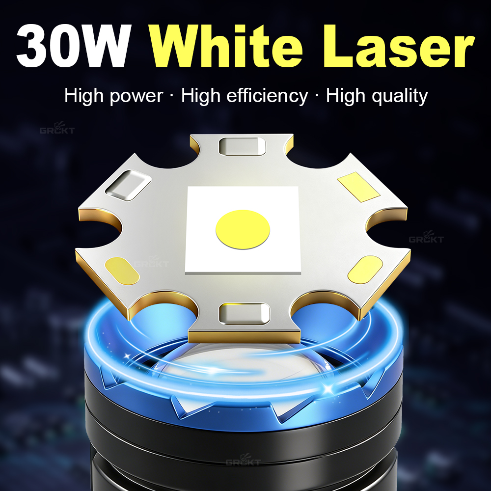 Lampe de camping laser blanche - Outdoor Lighting Battery Powered avis et prix