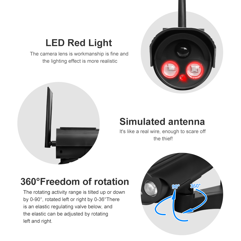 Caméra de Simulation solaire e - Photocell Outdoor Lighting avis et prix