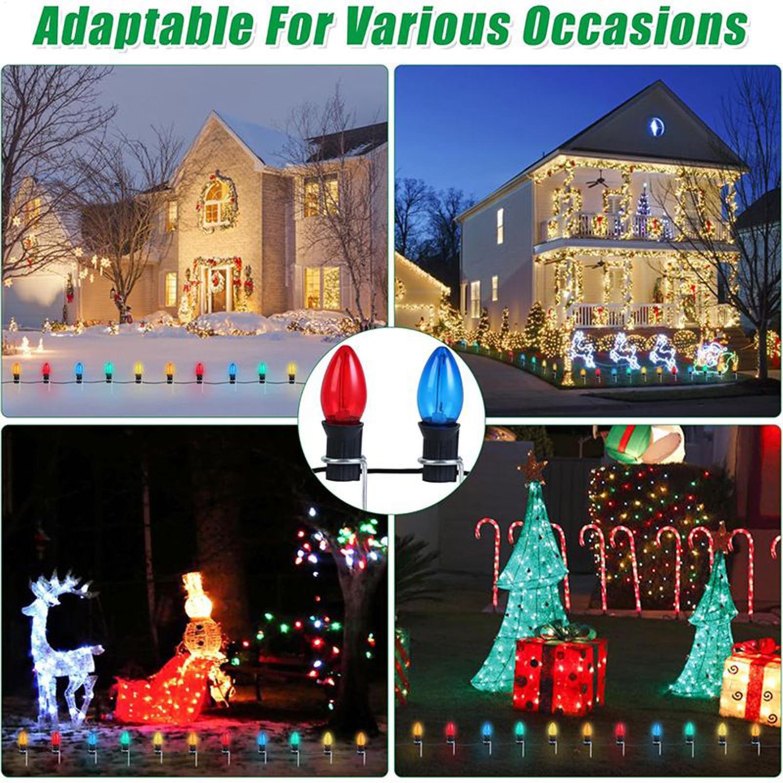 Piquets lumineux de noël pour  - Outdoor Lighting Pathway avis et prix