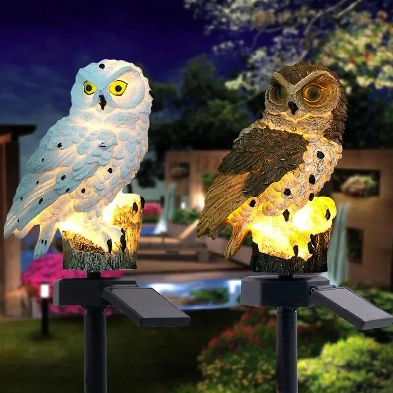 Statue de hibou solaire, lumiè - Photocell Outdoor Lighting avis et prix