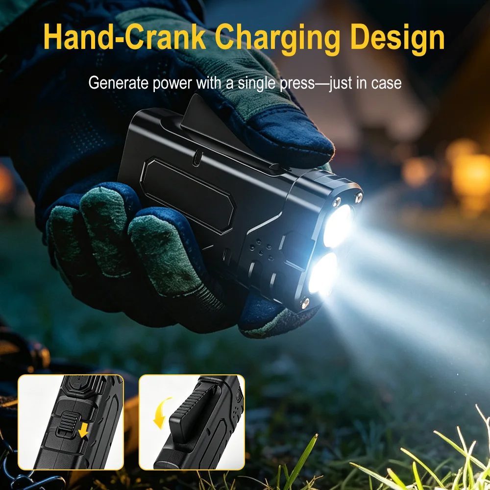 BORUIiT Lampe de poche LED EDC - Outdoor Lighting Globes avis et prix
