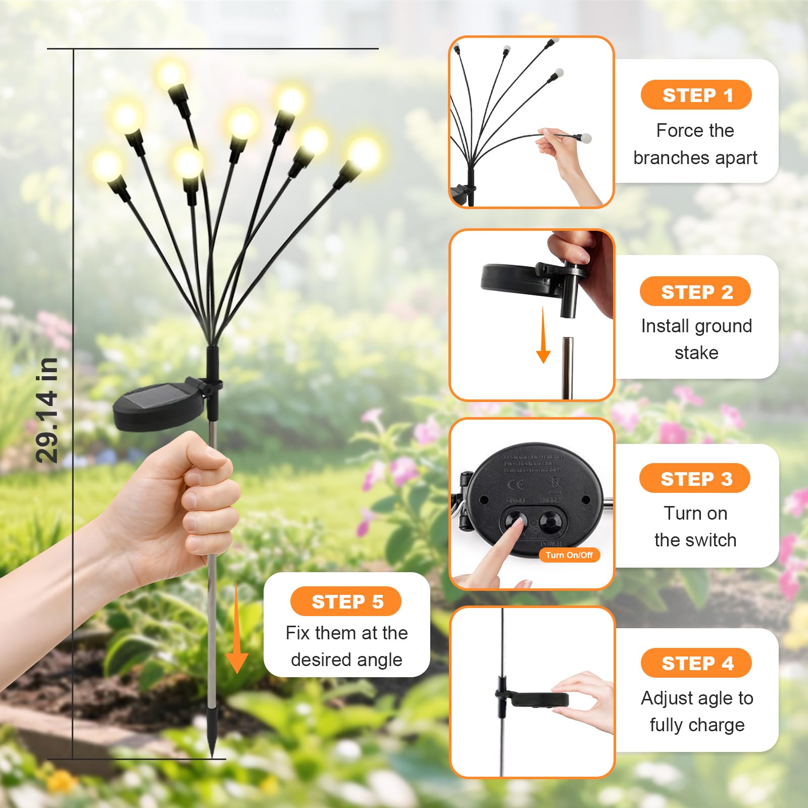Lampes solaires décoratives po - Outdoor Lighting Pathway avis et prix