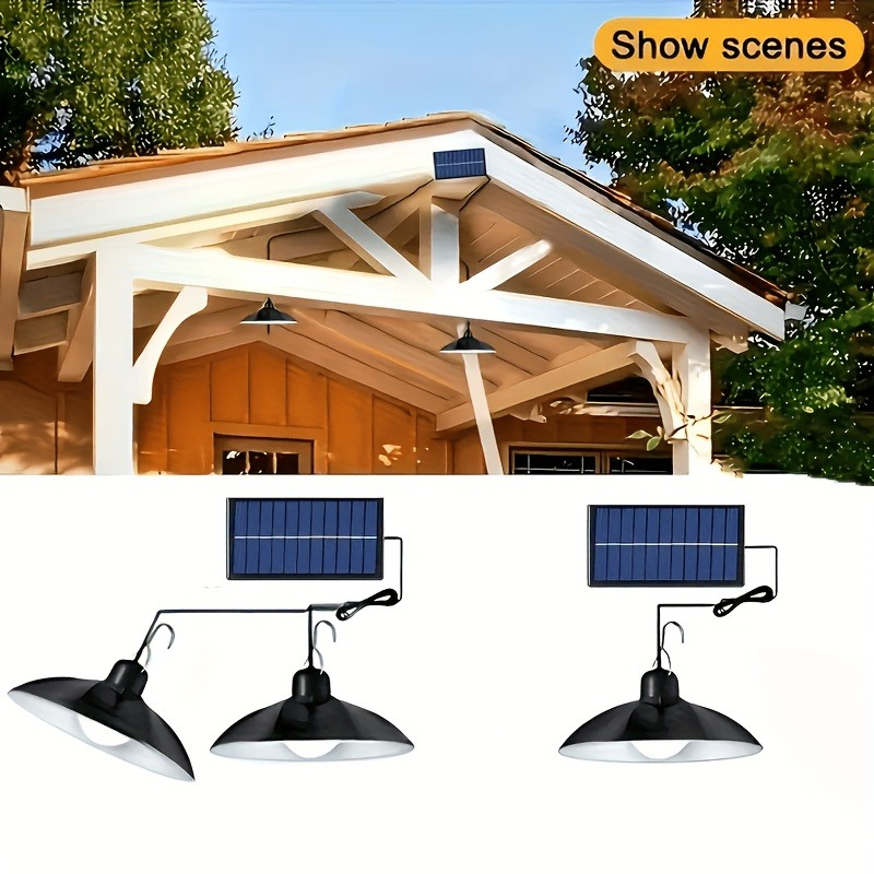 1pc Lampe Solaire Suspendue Ex - Outdoor Lighting Chandelier avis et prix