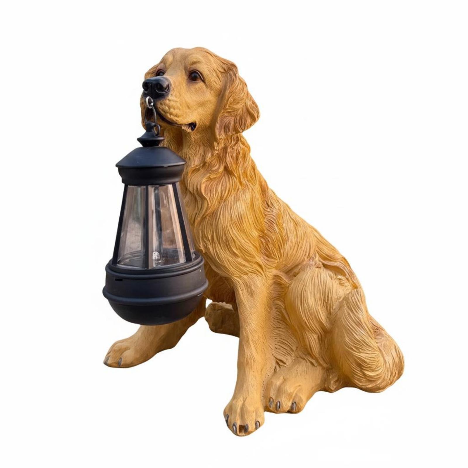 Sculpture de chien en résine d - Hanging Outdoor Lighting avis et prix