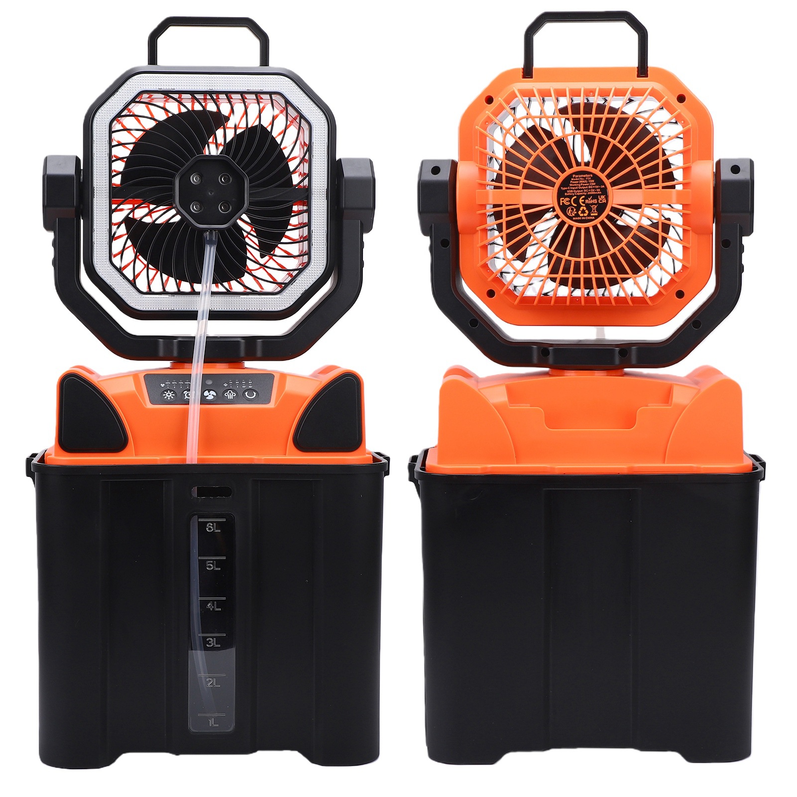 Ventilateur de camping recharg - Outdoor Lighting Battery Powered avis et prix