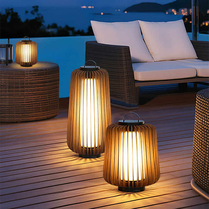 Lampe de sol lumineuse, éclair - Outdoor Lighting Art avis et prix