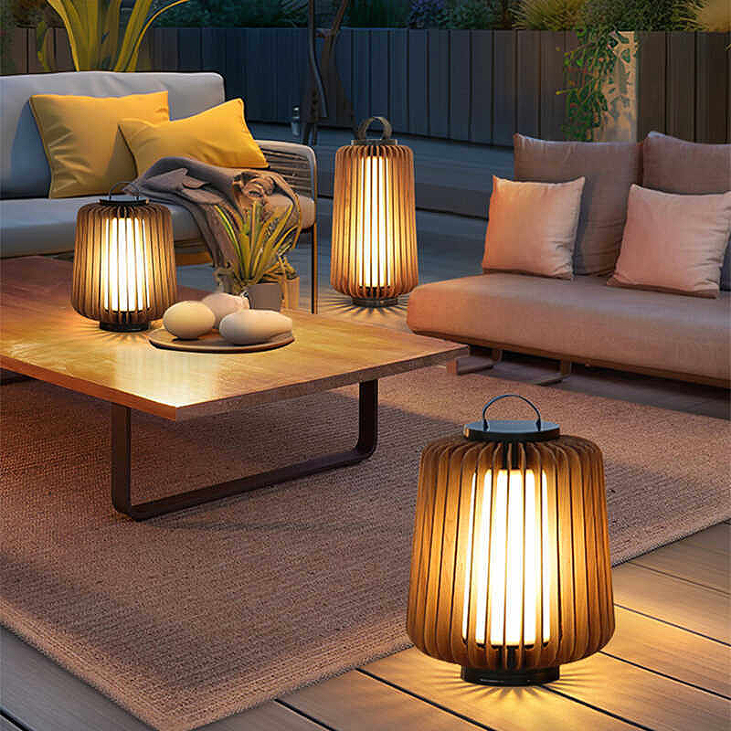 Lampe de sol lumineuse, éclair - Outdoor Lighting Art avis et prix