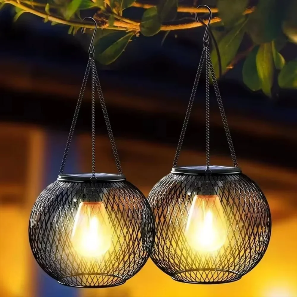 Lanterne solaire en fer forgé, - Outdoor Lighting Art avis et prix